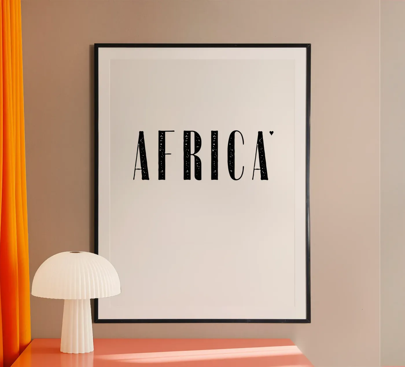 Africa poster da typotraveler