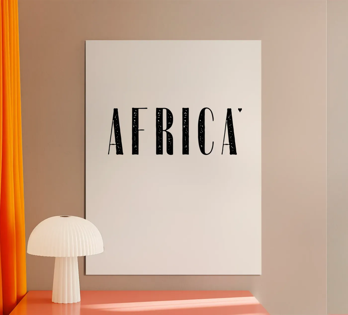 Africa poster da typotraveler