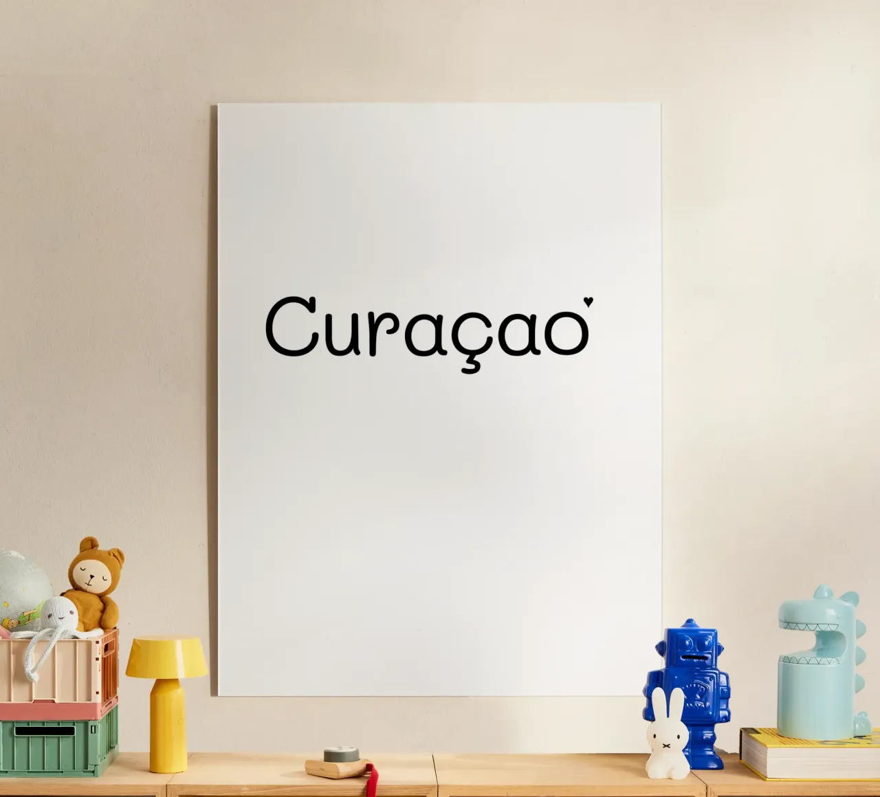 Curaçao plexiglass da typotraveler