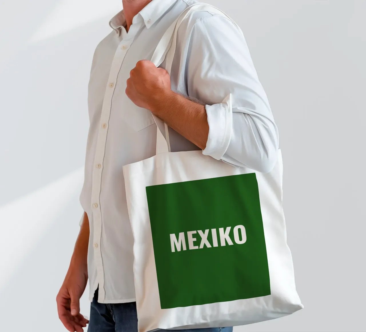 MESSICO borsa in juta da Simple