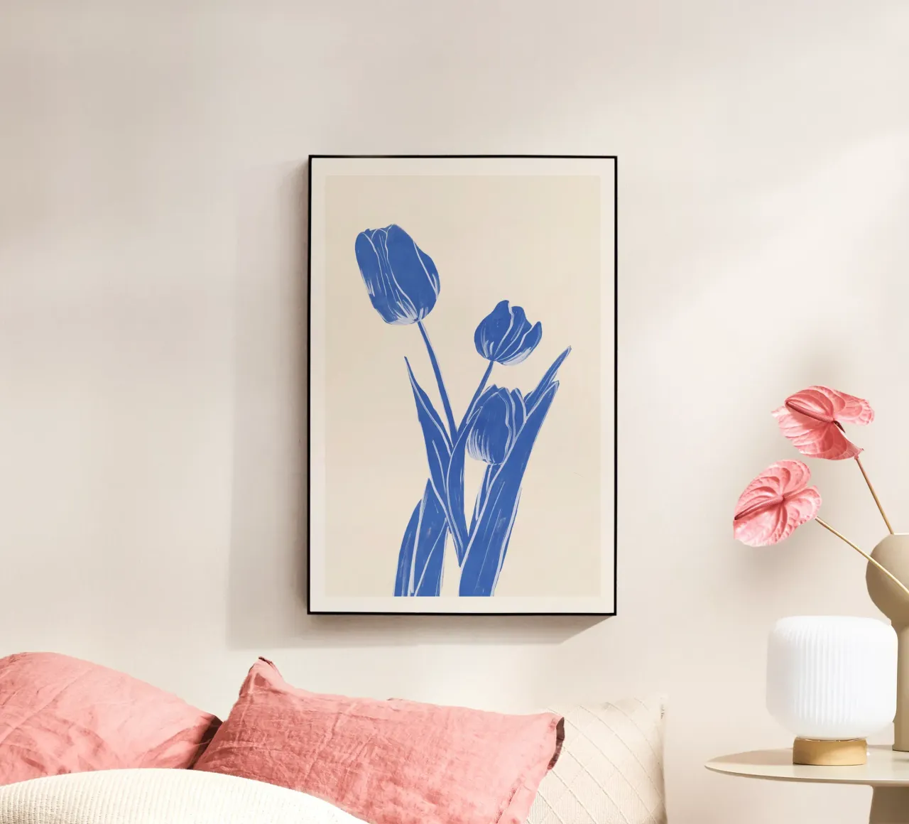 Tulipani blu plexiglass da M.A.Z.U.N.