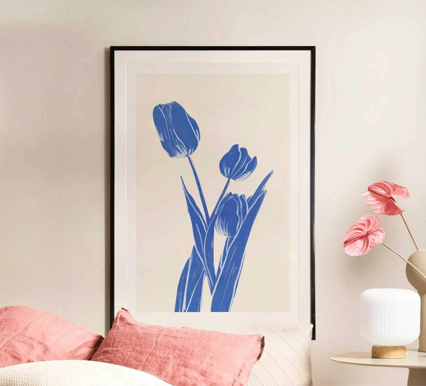 Tulipani blu poster da M.A.Z.U.N.