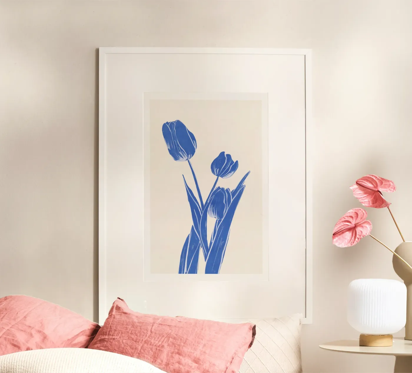 Tulipani blu poster da M.A.Z.U.N.