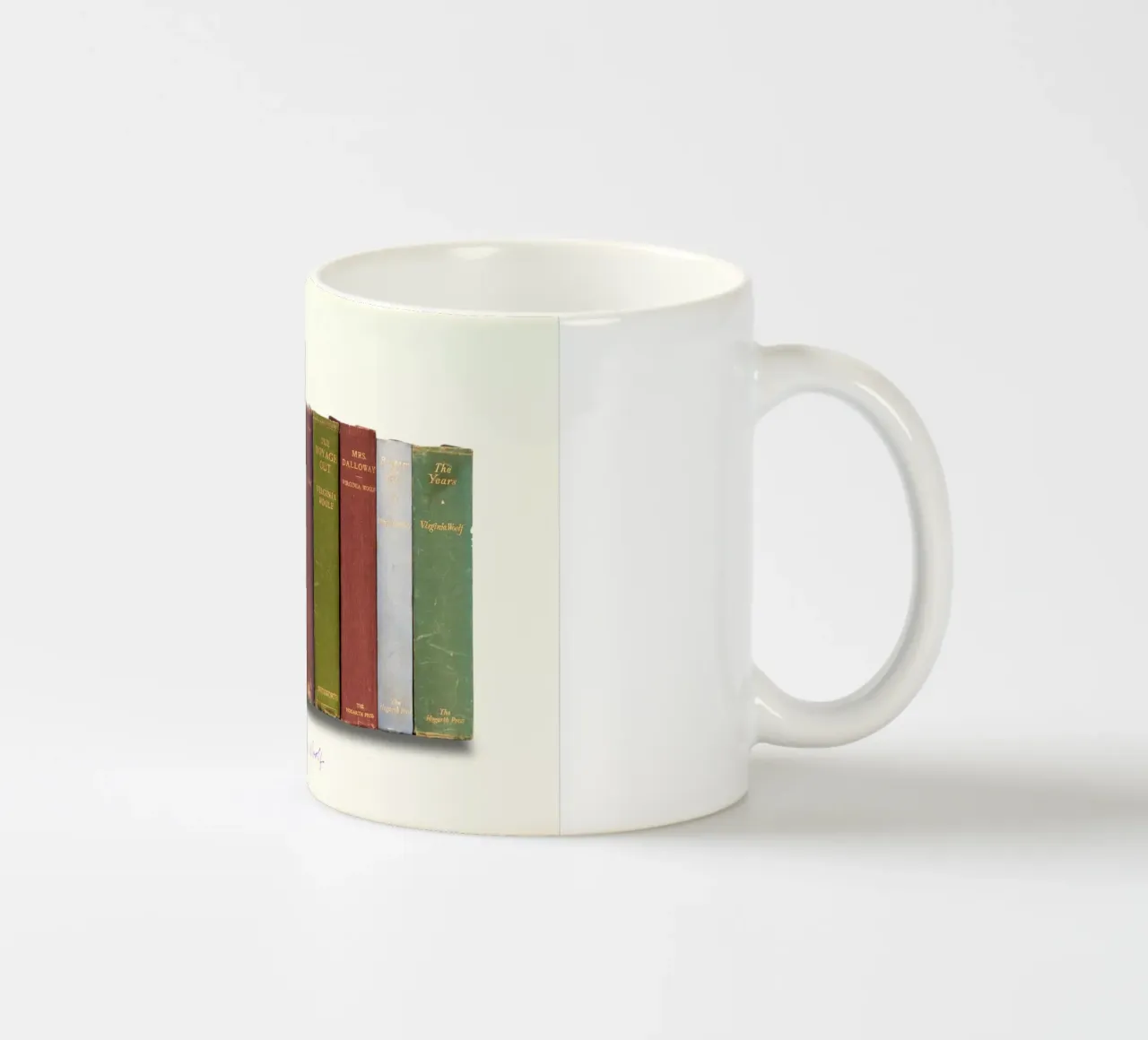 Virginia Woolf - Prime edizioni stampate tazza in ceramica da MissLiterarty