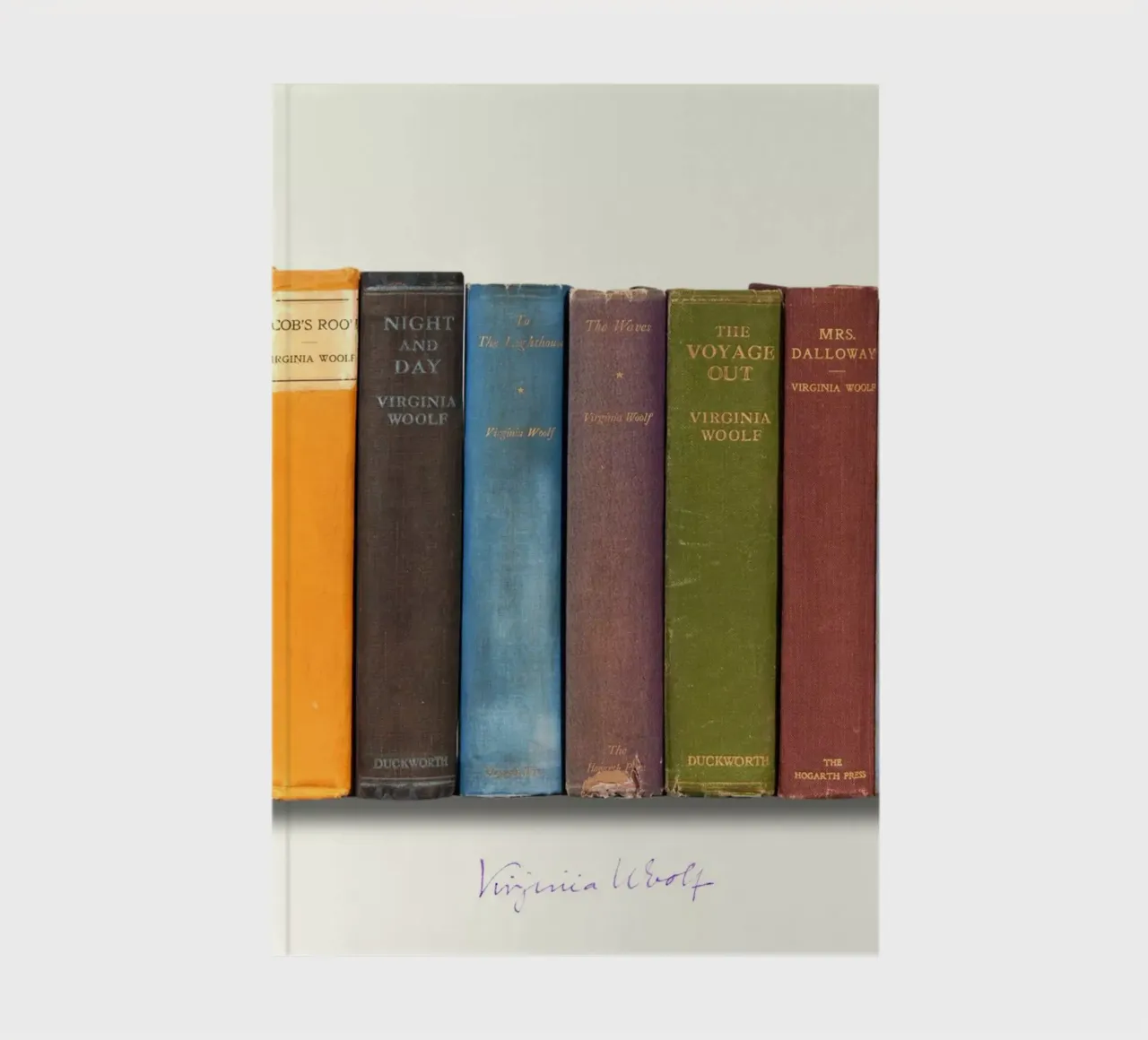 Virginia Woolf - First Editions Print notebook by MissLiterarty