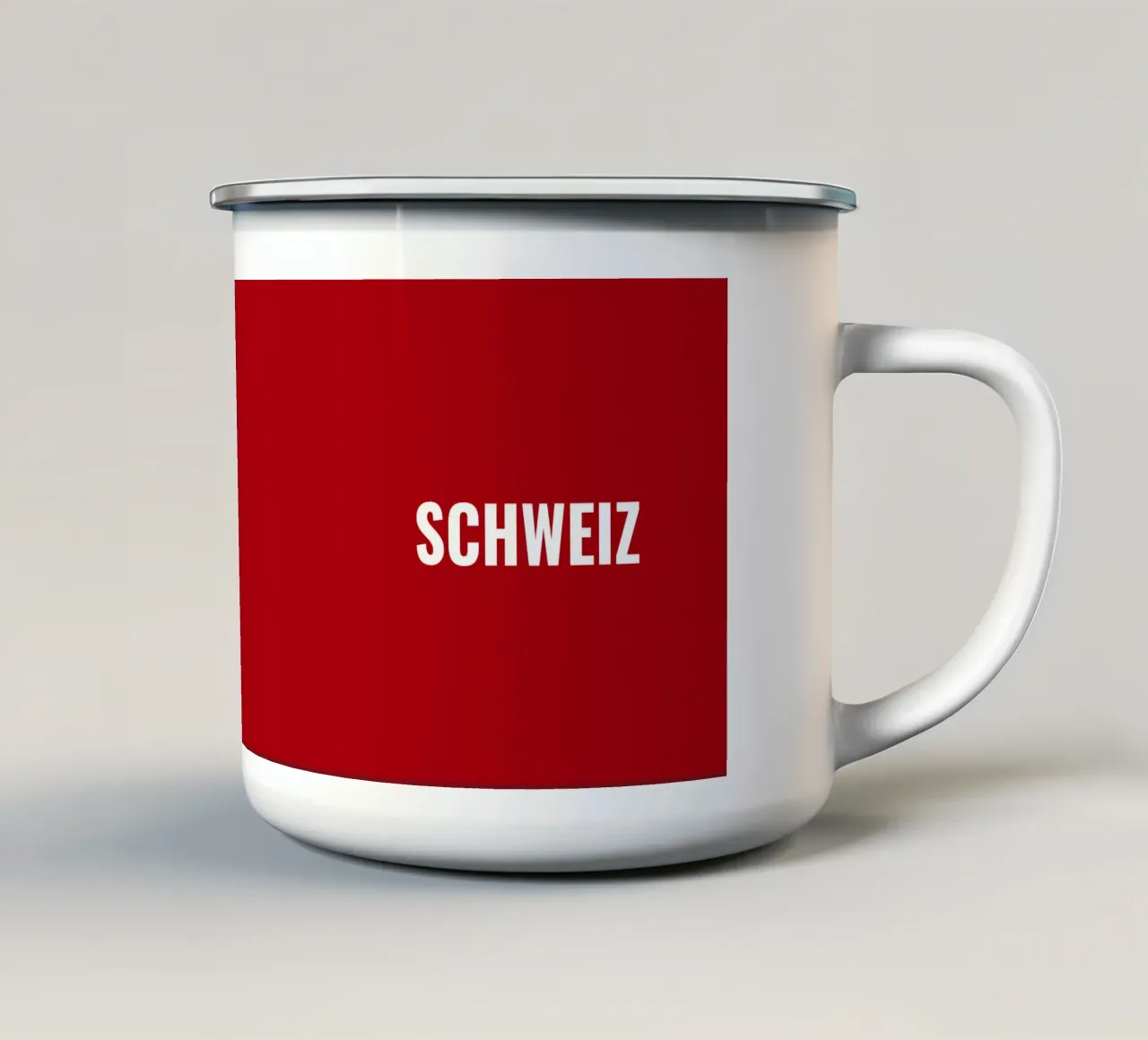 SVIZZERA tazza in smalto da Simple