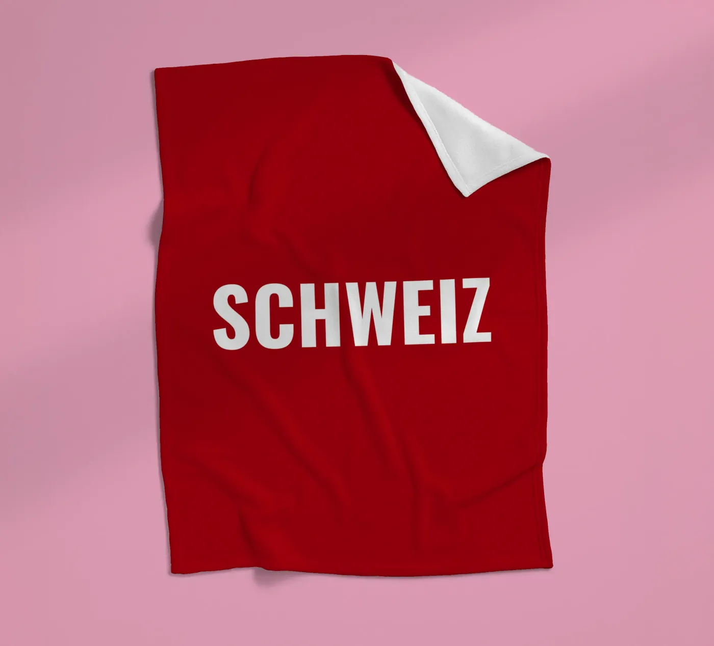 SCHWEIZ Fleecedecke von Simple