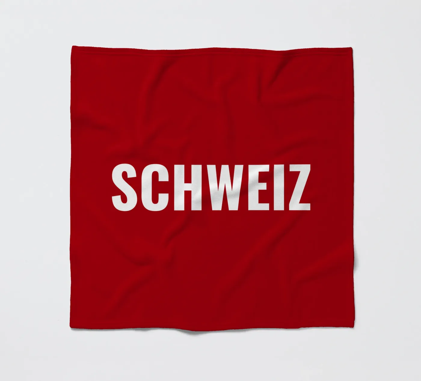 SCHWEIZ Fleecedecke von Simple
