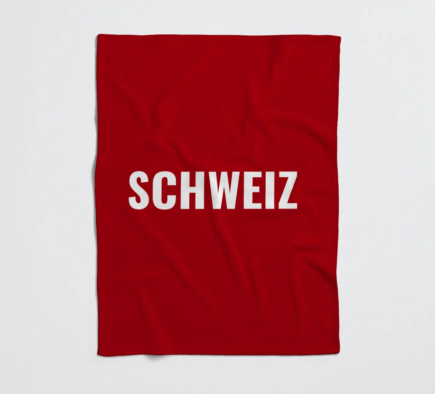 SCHWEIZ Fleecedecke von Simple
