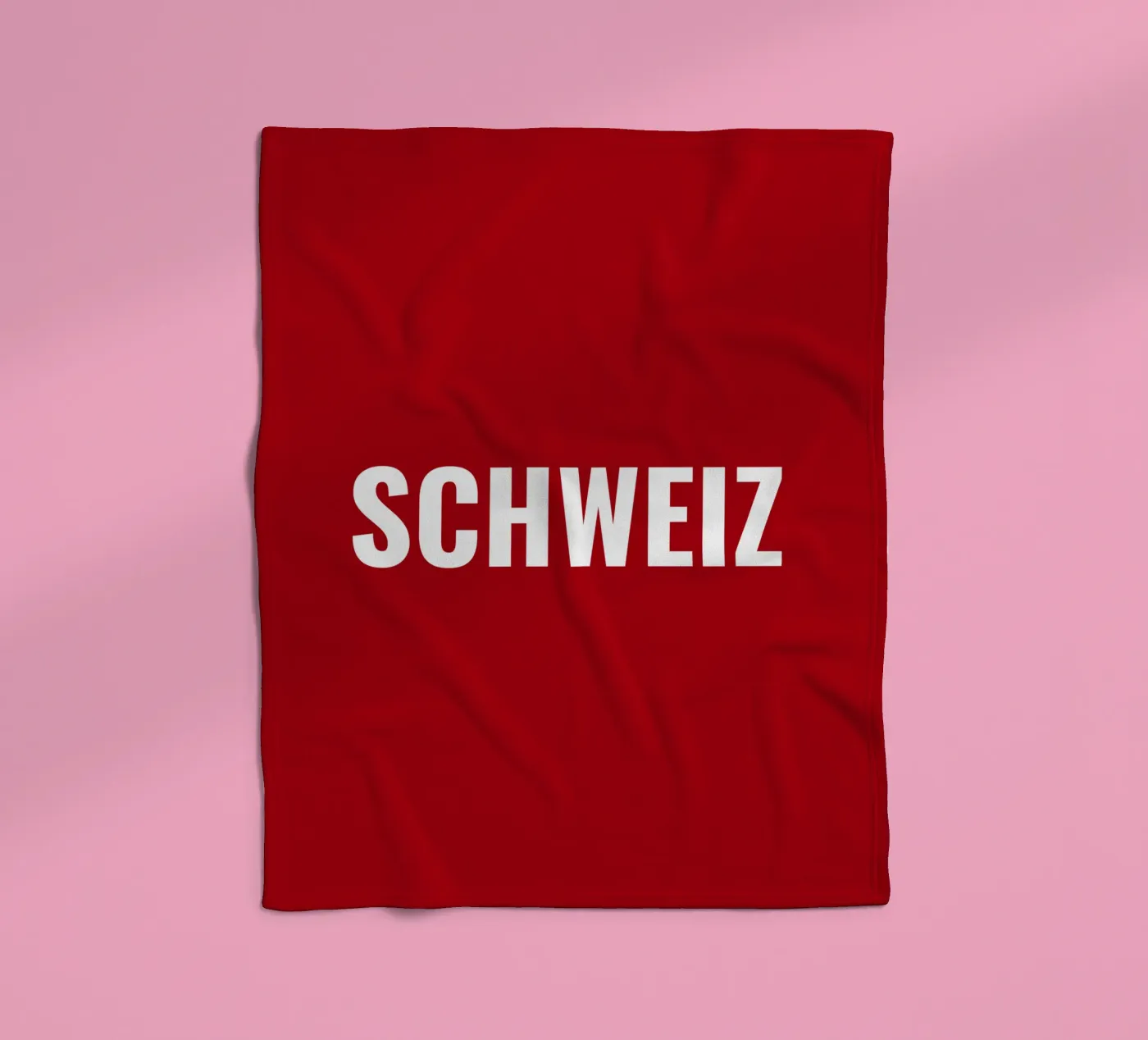 SCHWEIZ Fleecedecke von Simple