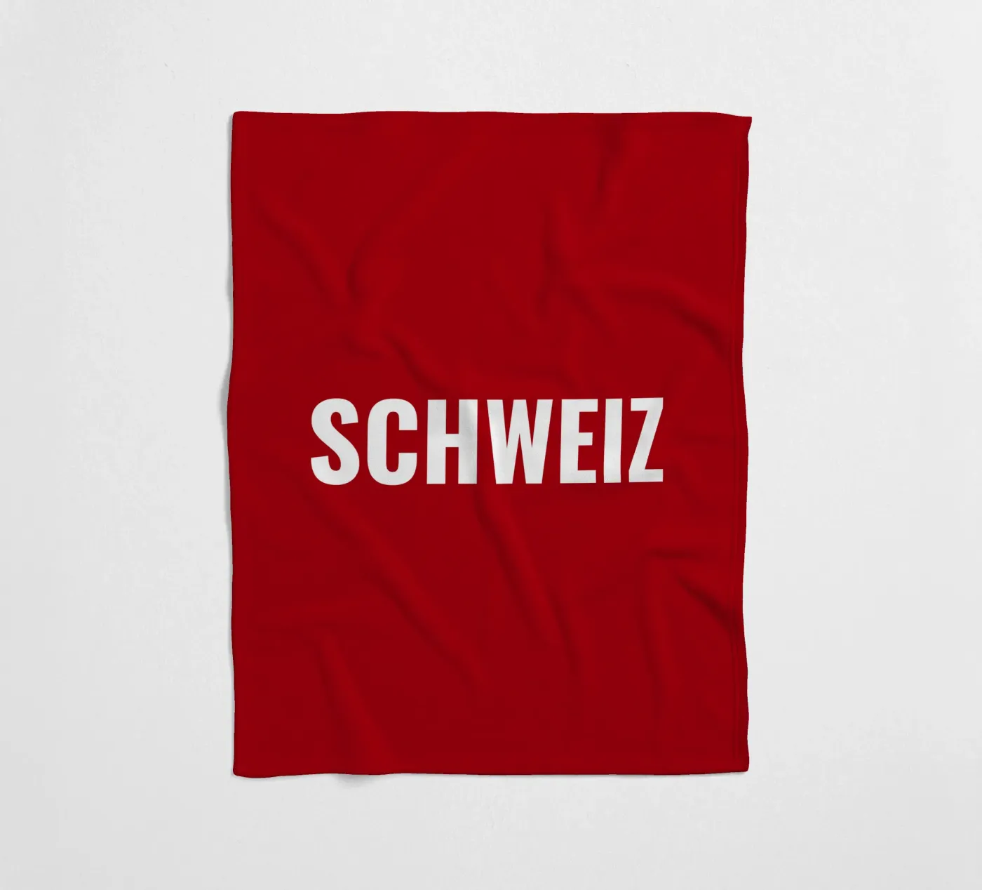 SCHWEIZ Fleecedecke von Simple