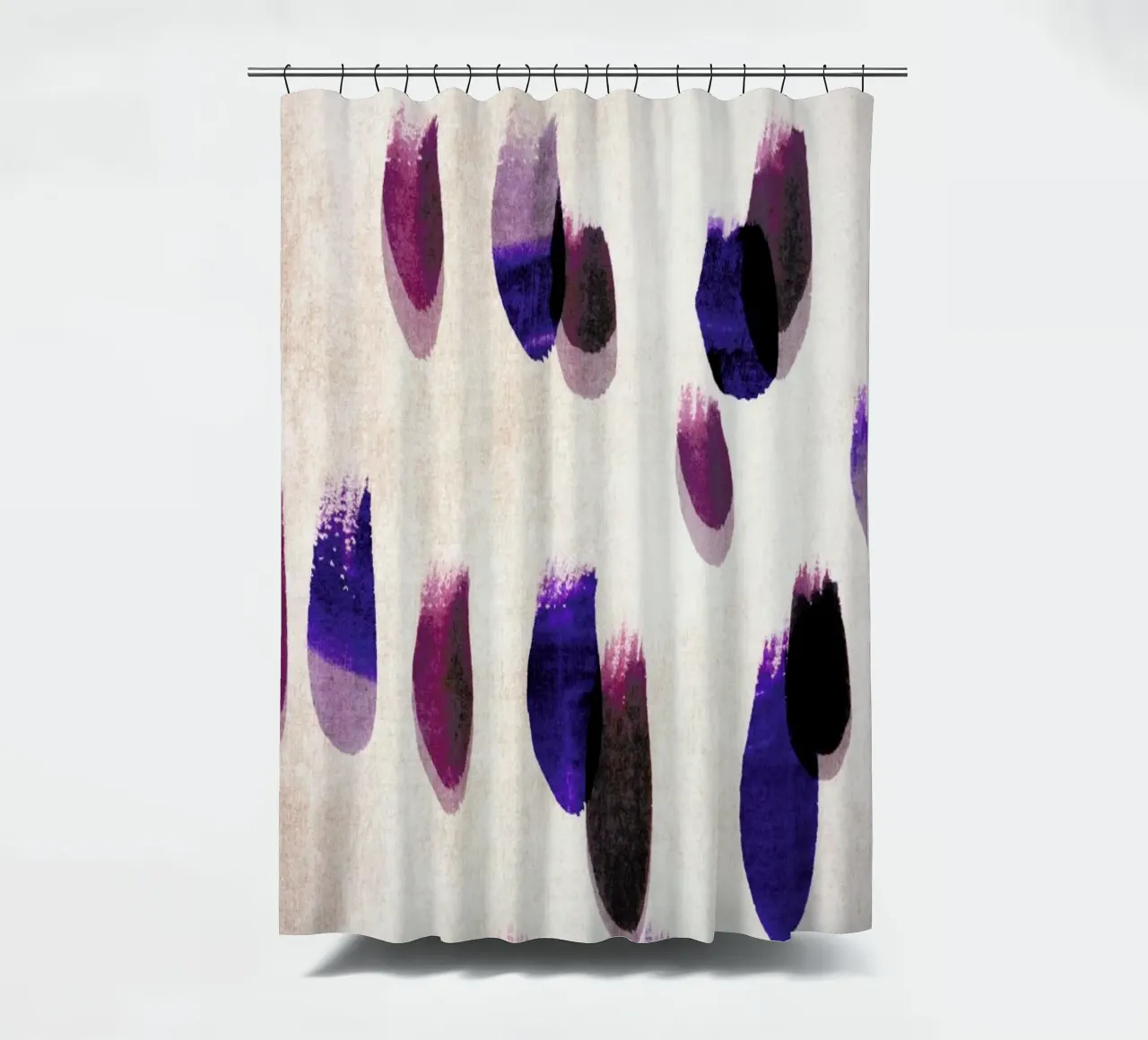 Painted Dots 2 tenda da doccia da IRIS LEHNHARDT FINE ART