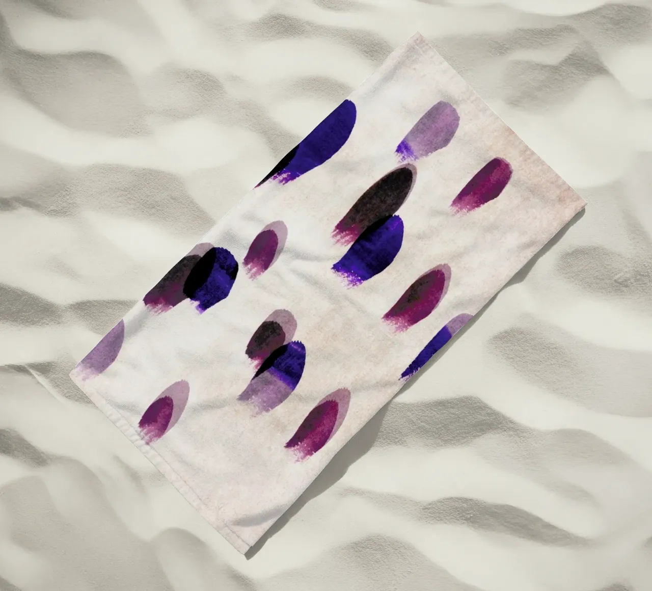 Painted Dots 2 telo mare da IRIS LEHNHARDT FINE ART