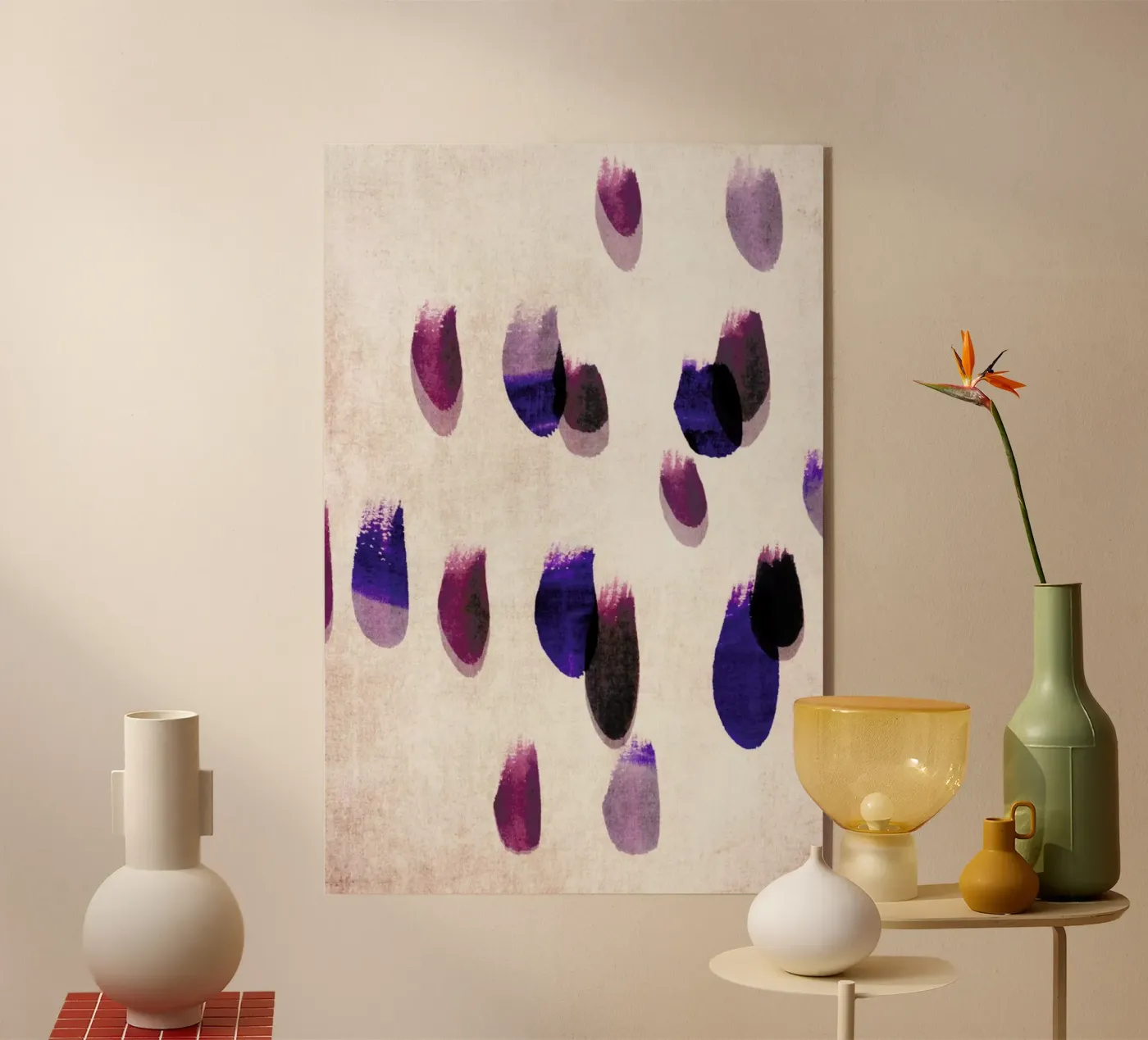 Painted Dots 2 acryl van IRIS LEHNHARDT FINE ART
