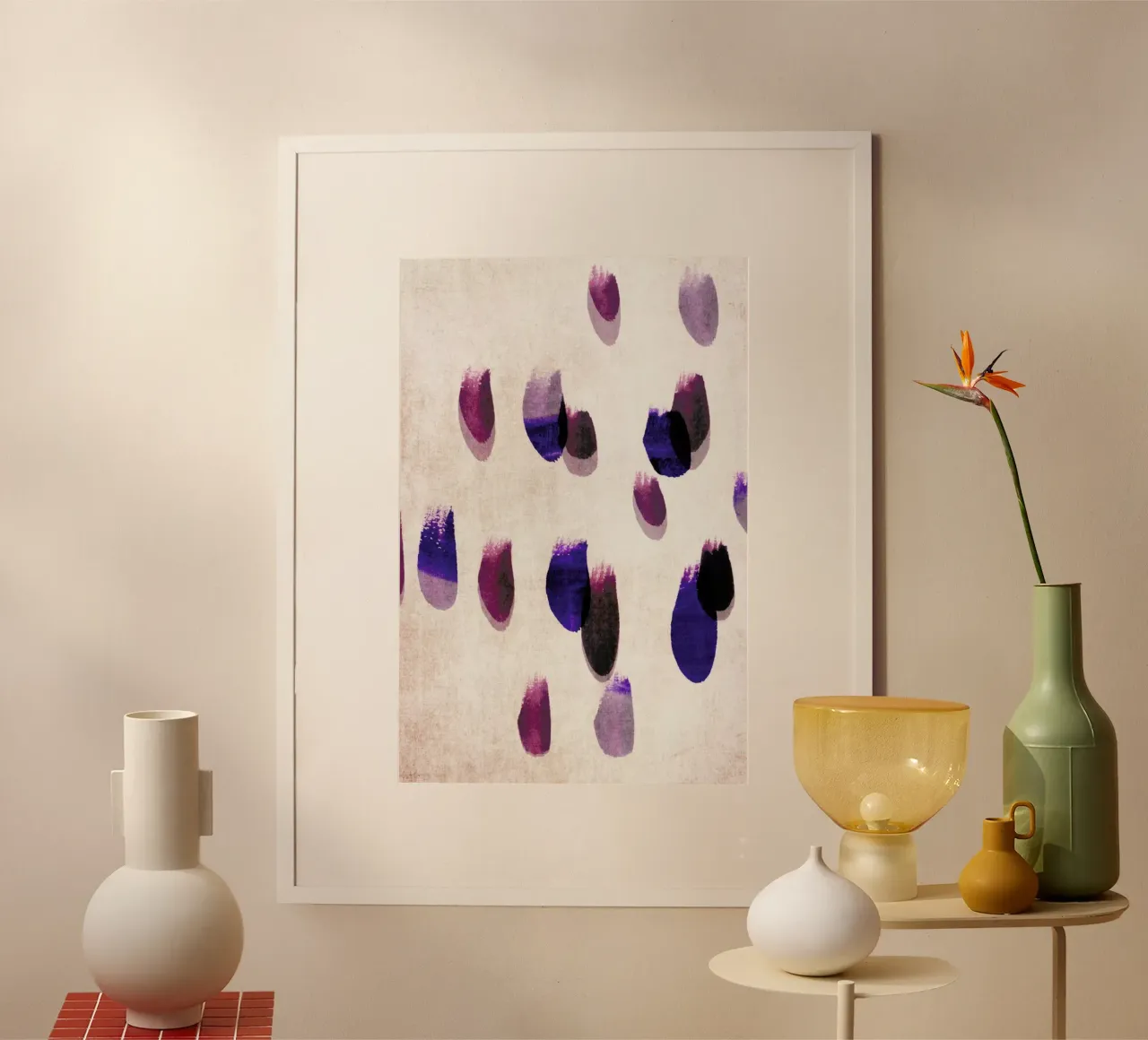 Painted Dots 2 poster da IRIS LEHNHARDT FINE ART