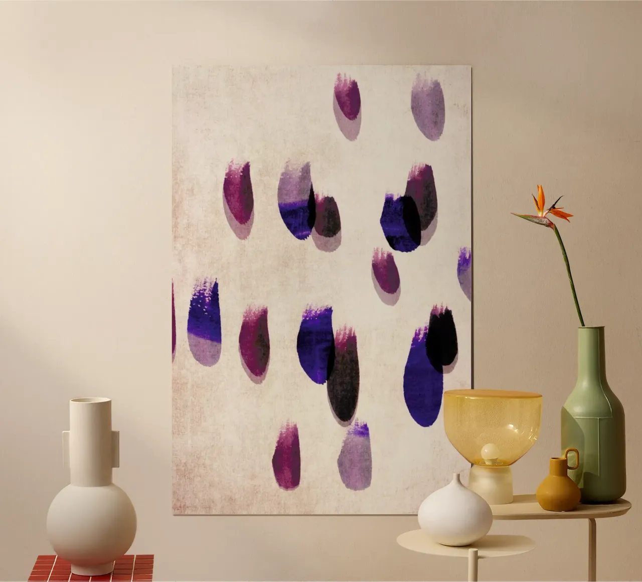 Painted Dots 2 poster da IRIS LEHNHARDT FINE ART