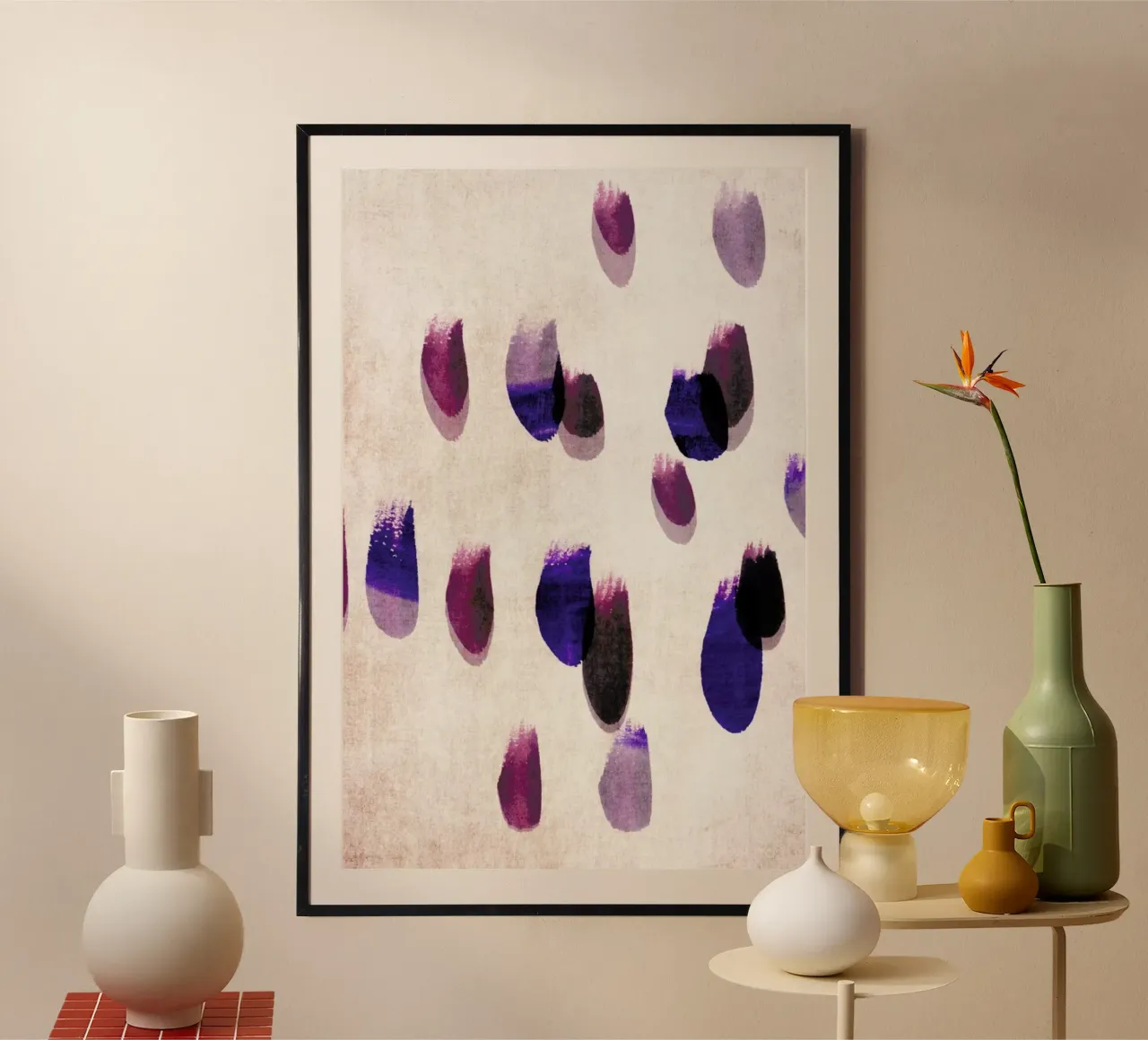 Painted Dots 2 poster da IRIS LEHNHARDT FINE ART