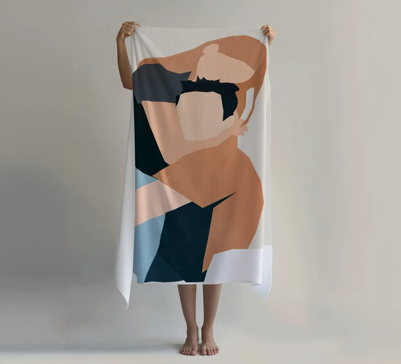 Abbraccio telo mare da M.A.Z.U.N.