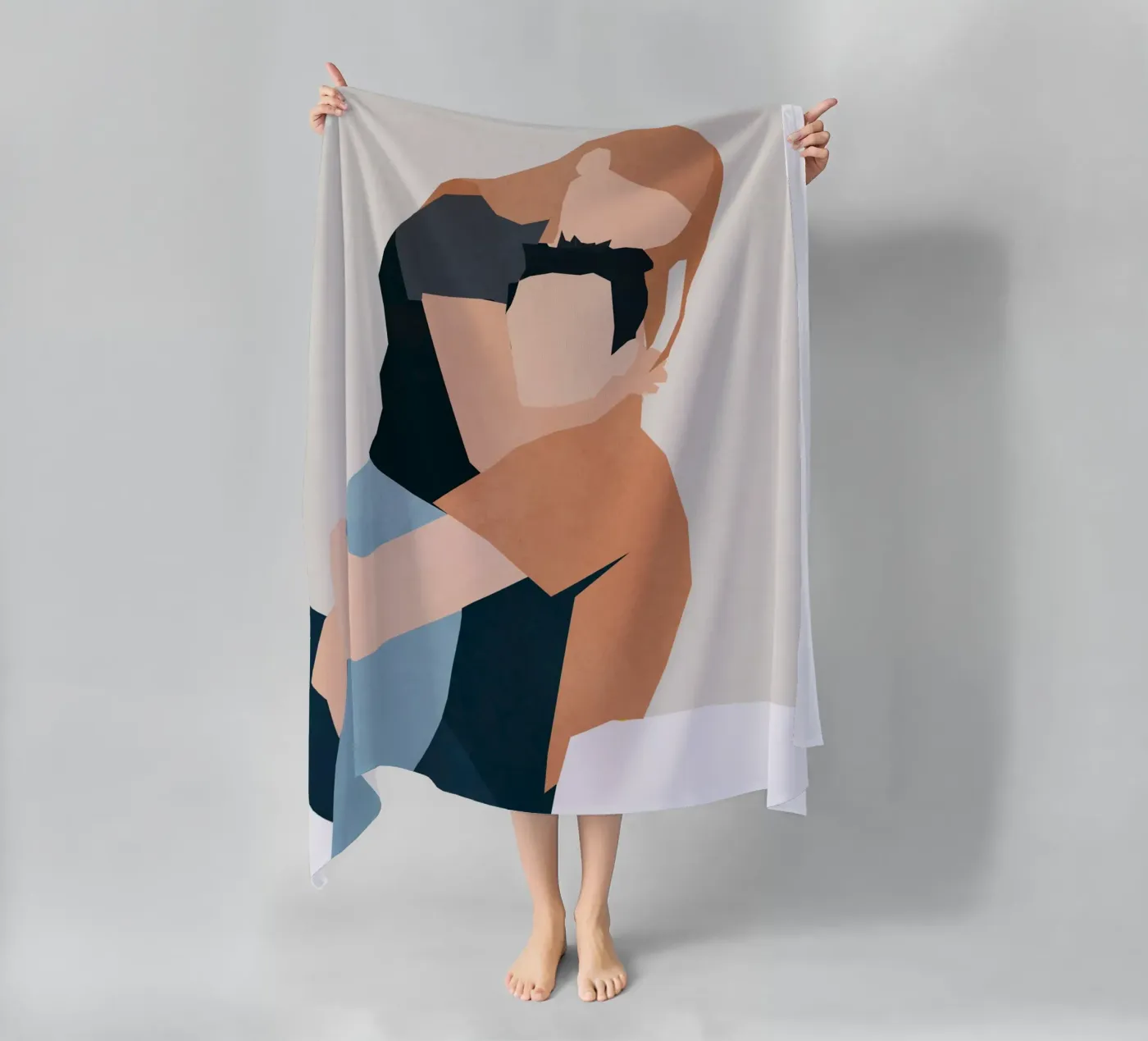 Abbraccio telo mare da M.A.Z.U.N.