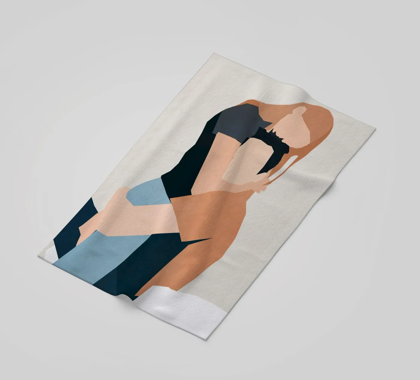 Abbraccio telo mare da M.A.Z.U.N.