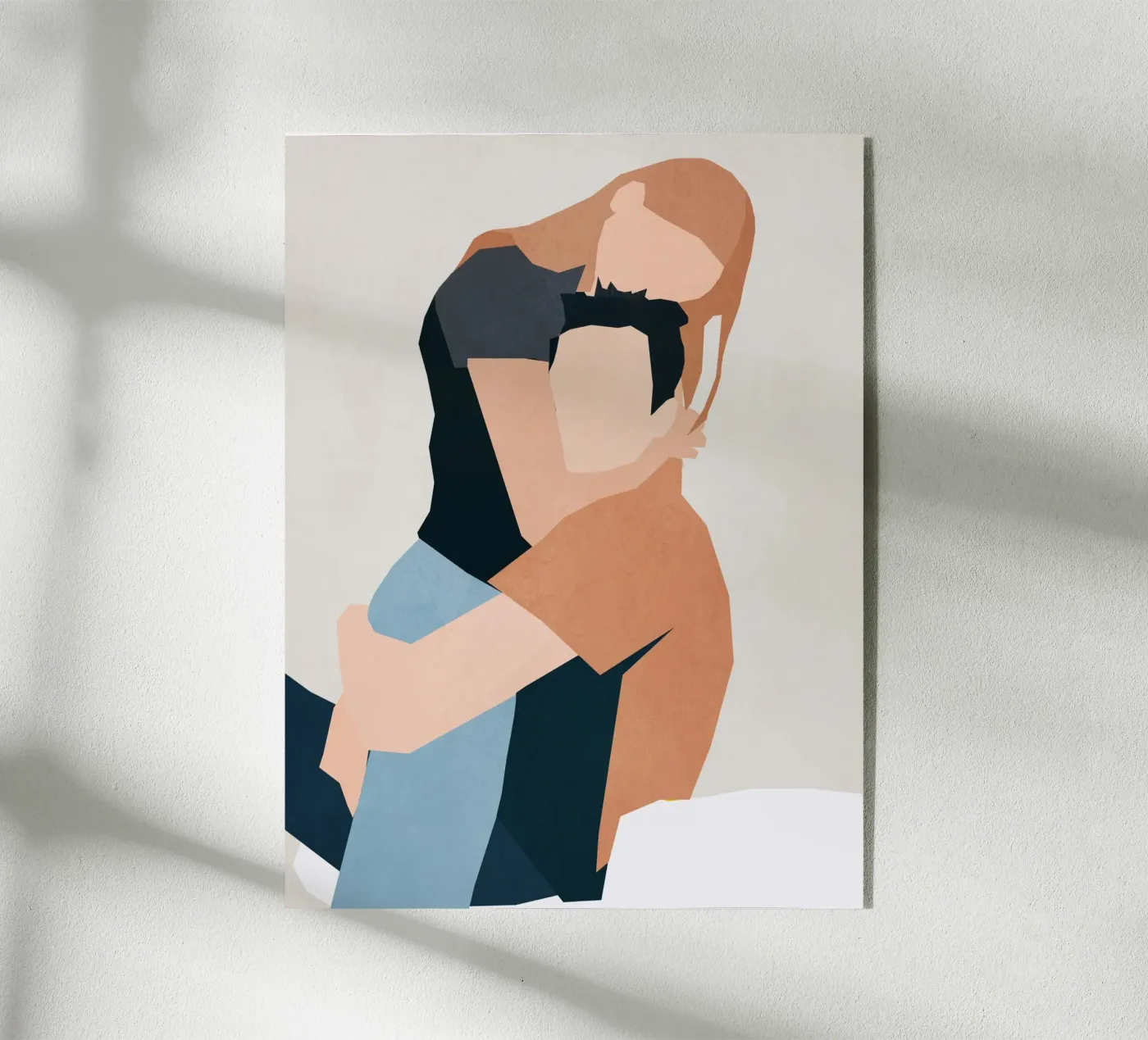 Abbraccio plexiglass da M.A.Z.U.N.