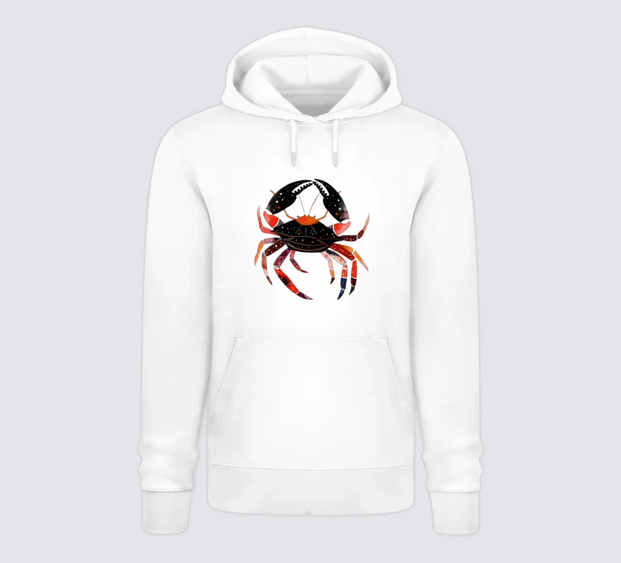 Cangrejo Místico II Pegatinas y ropa sudadera con capucha de ArtsySesta