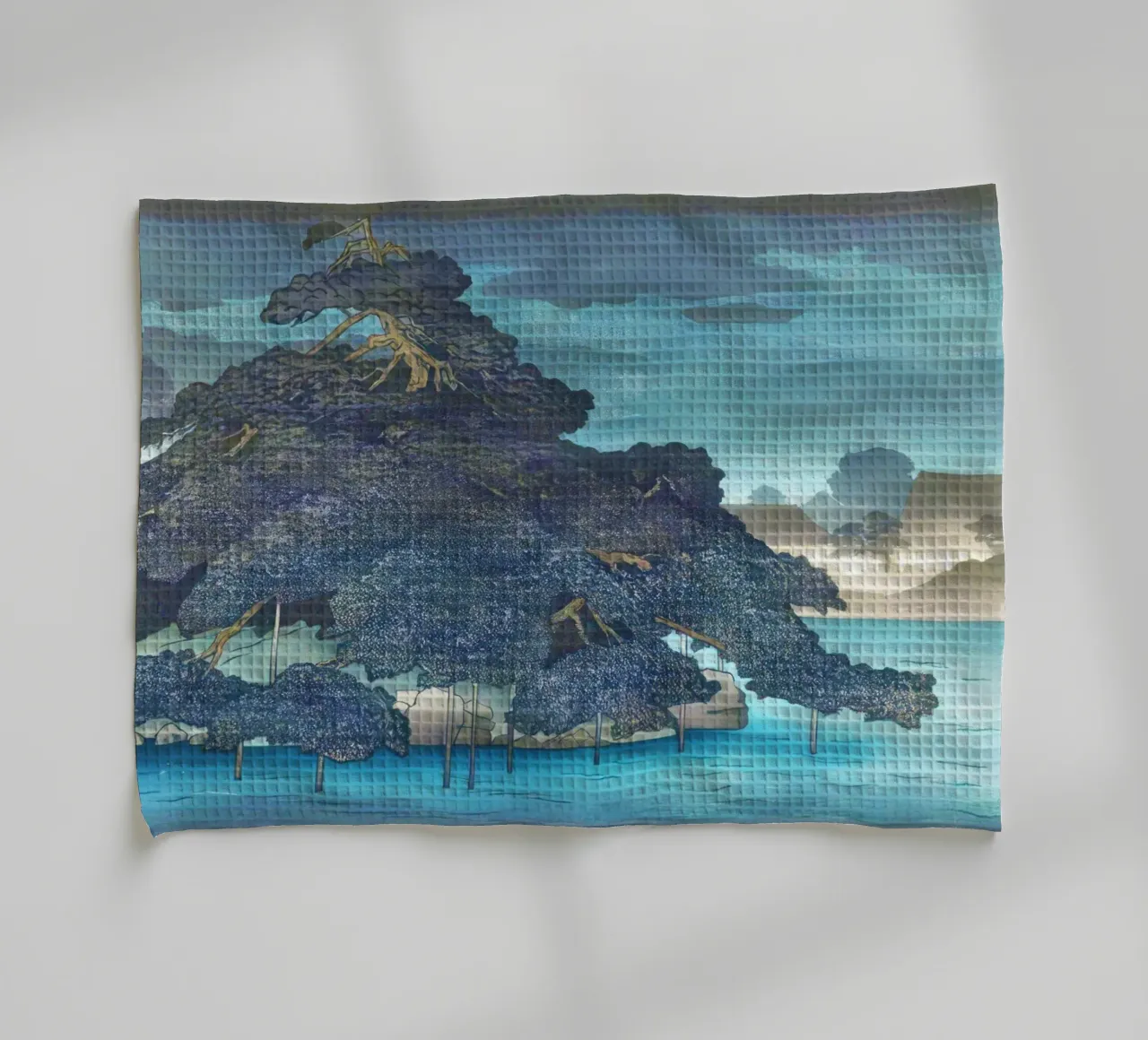 Untitled by Kawase Hasui canovaccio da cucina da Haru Prints