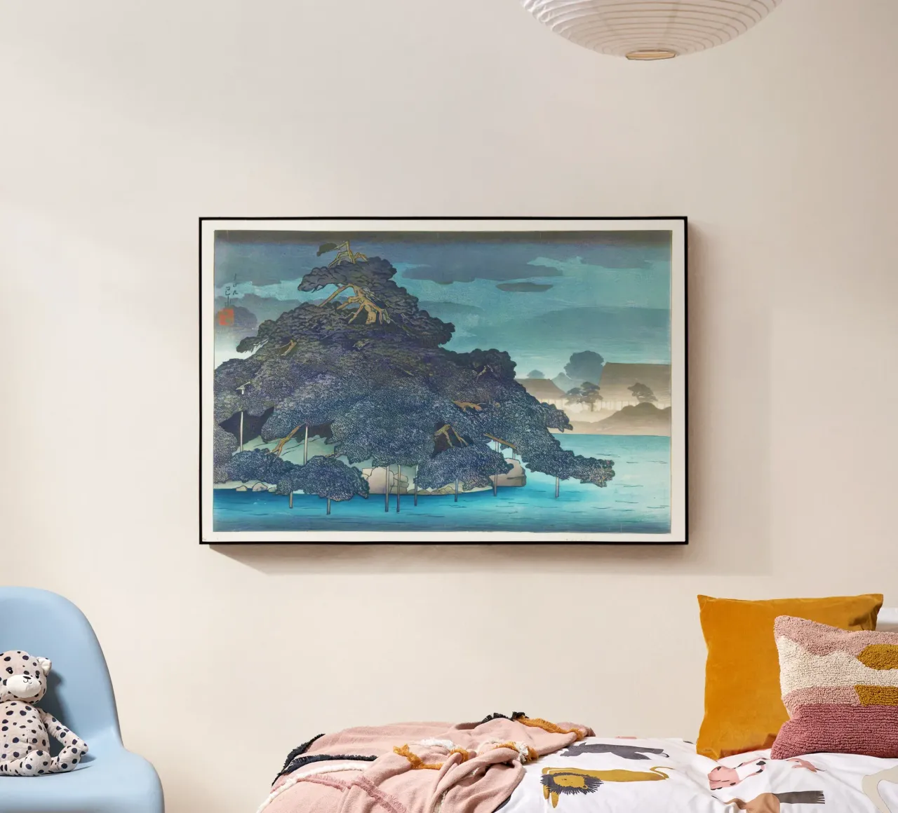 Untitled by Kawase Hasui plexiglass da Haru Prints