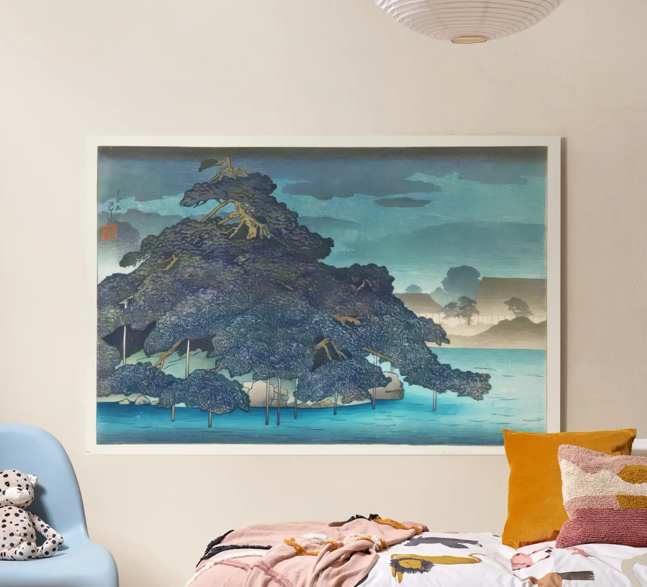 Untitled by Kawase Hasui plexiglass da Haru Prints