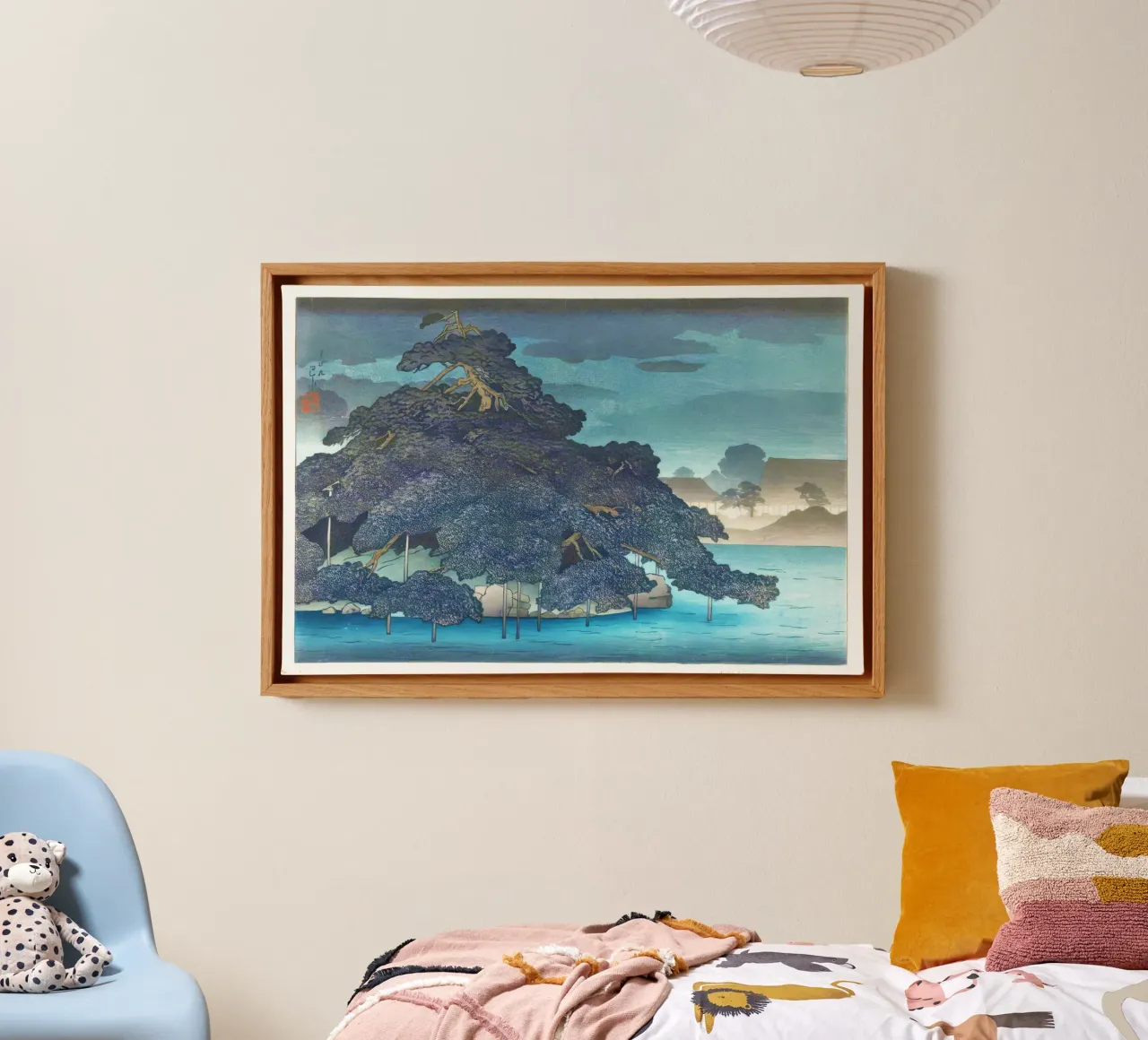 Untitled by Kawase Hasui tela da Haru Prints