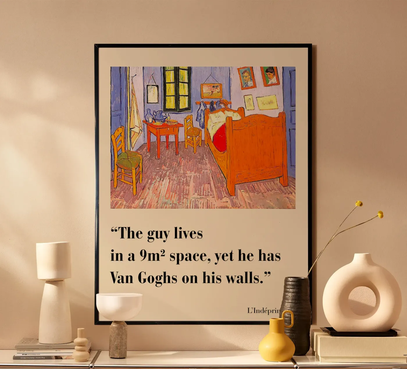 The guy lives… poster da L'Indéprimeuse