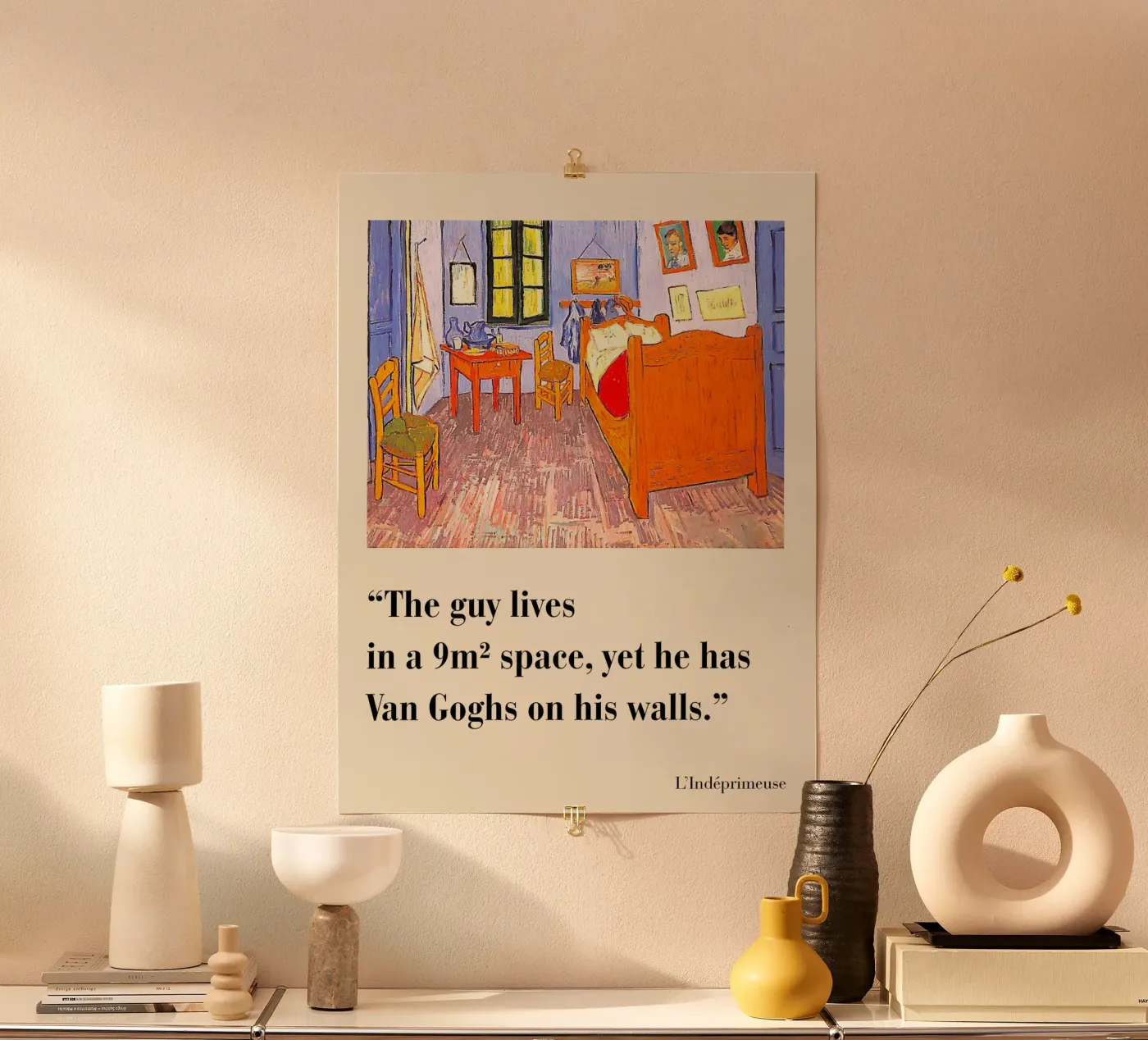 The guy lives… poster da L'Indéprimeuse
