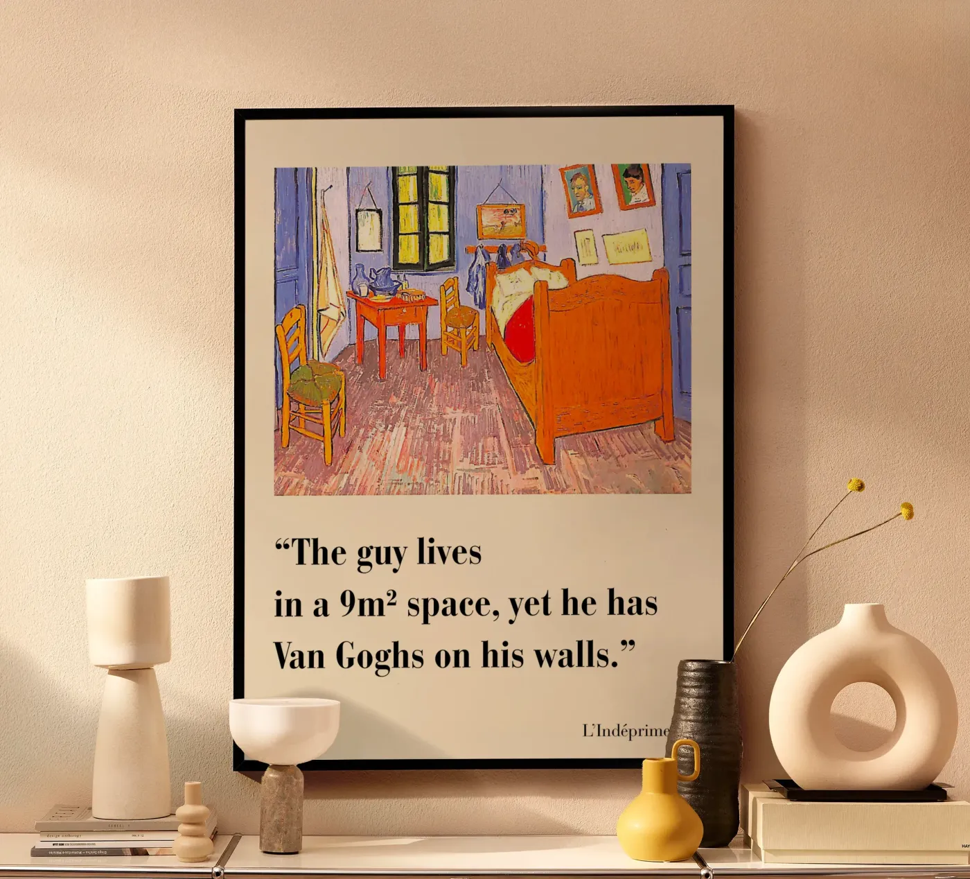 The guy lives… poster da L'Indéprimeuse