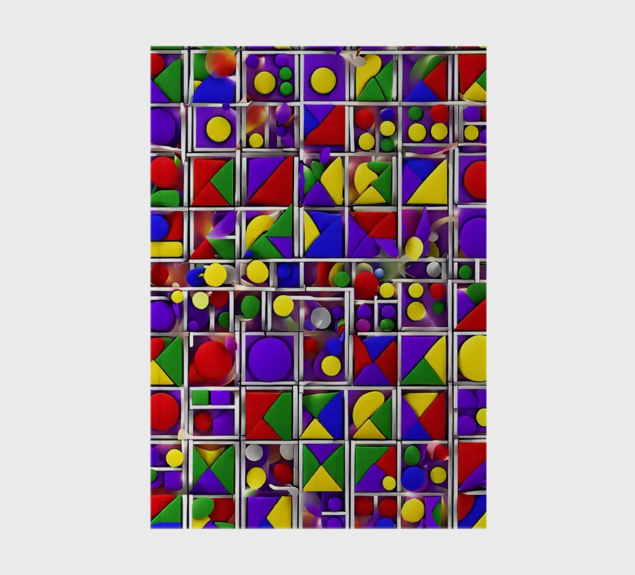 multi color geographical design notebook by dinem