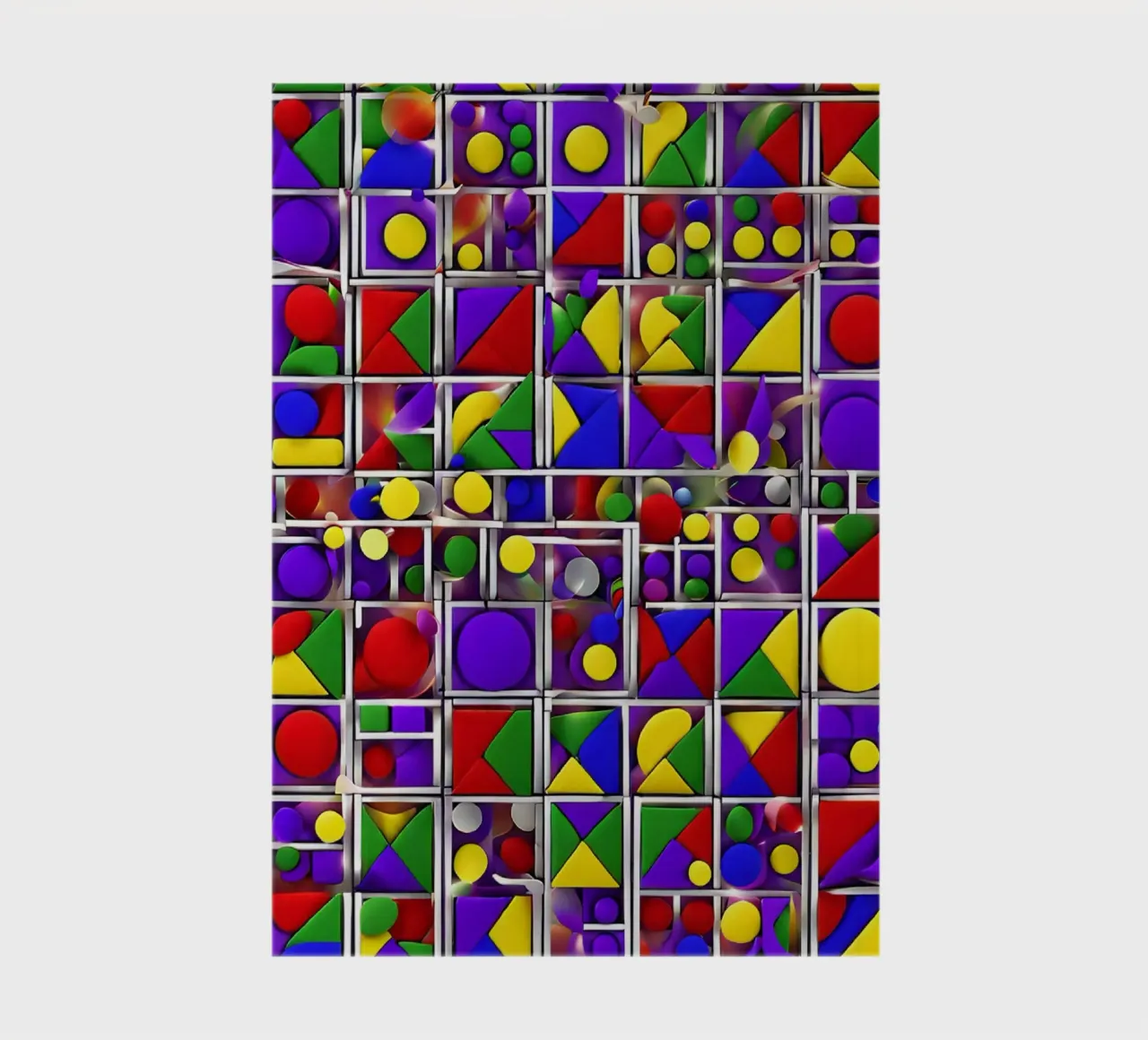 multi color geographical design notebook by dinem