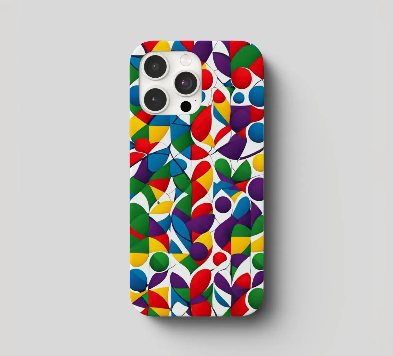 sharps design multicolore e bianco cover iphone da dinem
