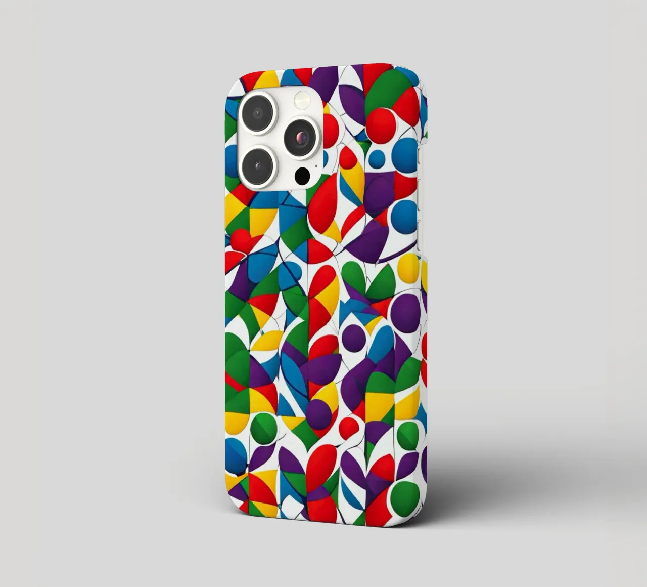 sharps design multicolore e bianco cover iphone da dinem