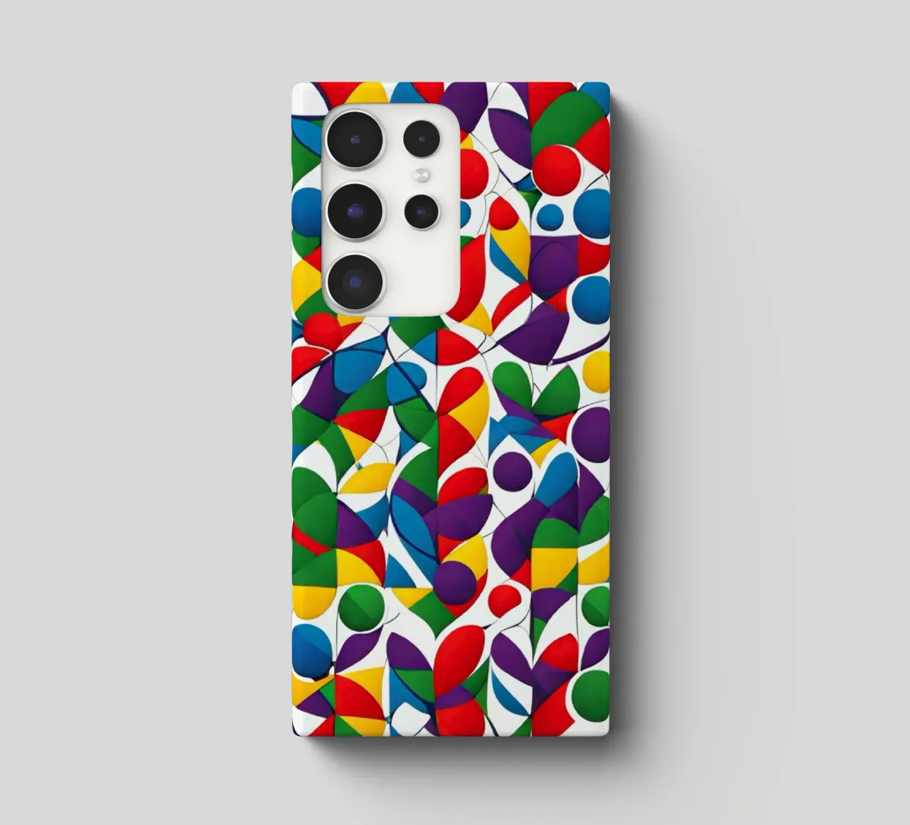sharps design multicolore e bianco cover samsung da dinem