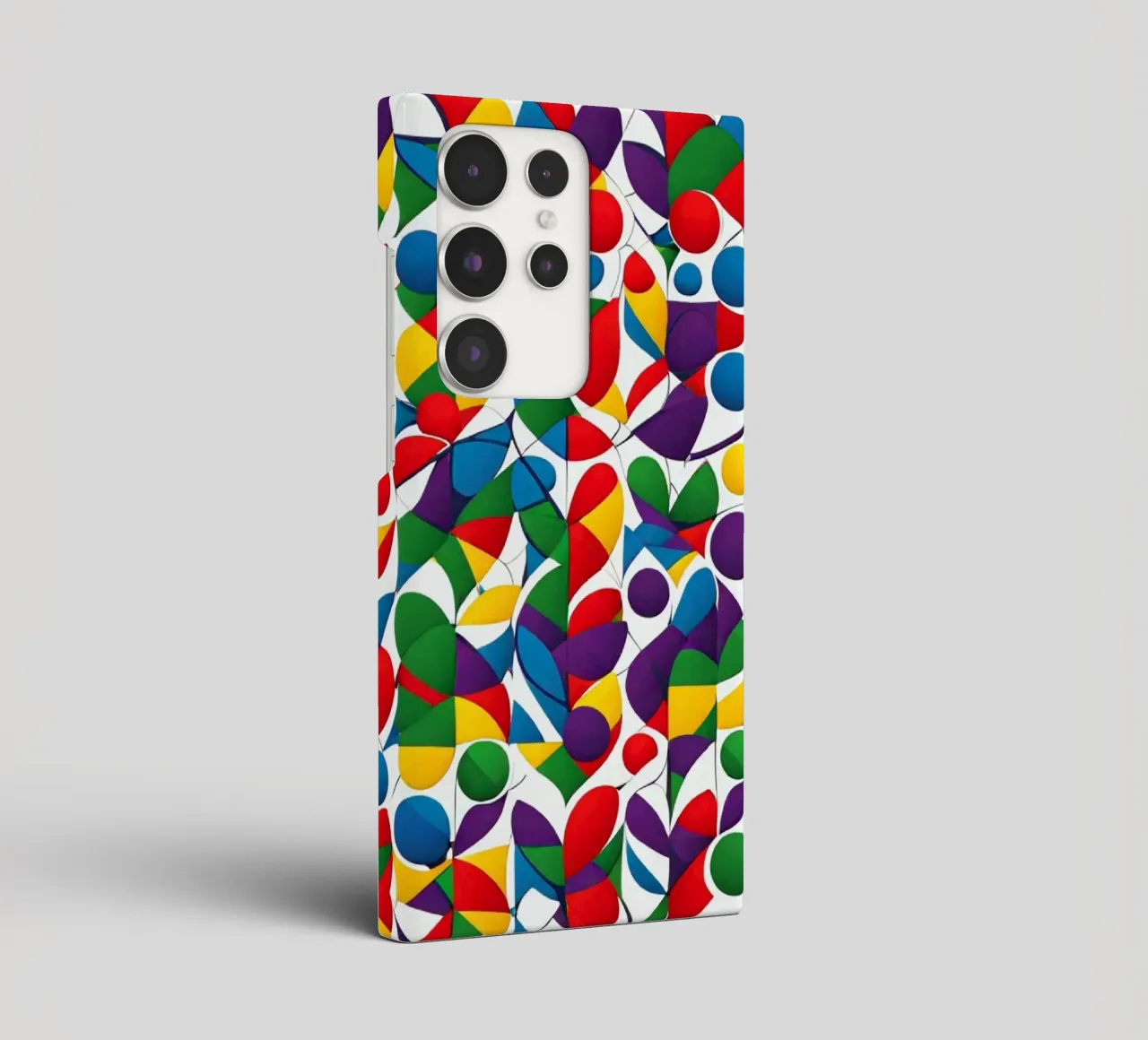 sharps design multicolore e bianco cover samsung da dinem