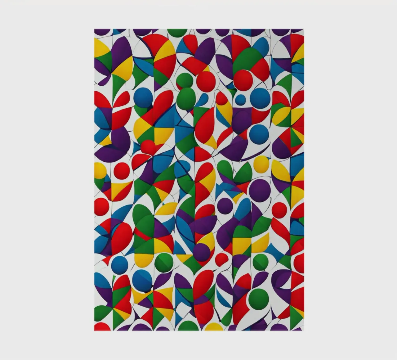 sharps multi color and white design notebook by dinem