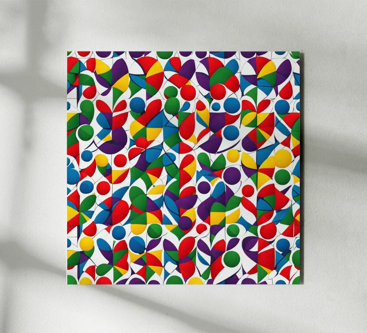 sharps design multicolore e bianco alluminio dibond da dinem