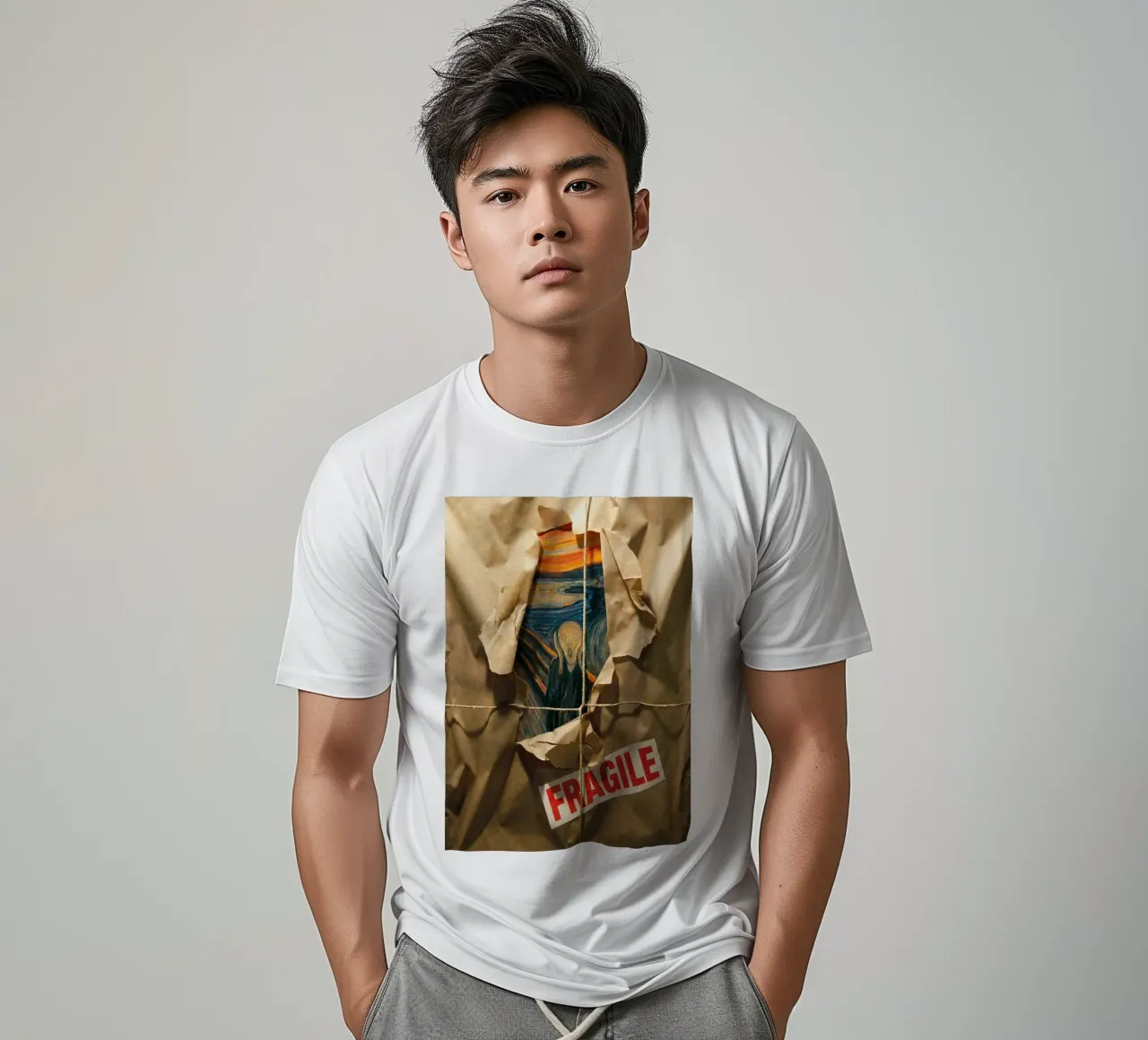 Fragile Scream t-shirt da Dikhotomy