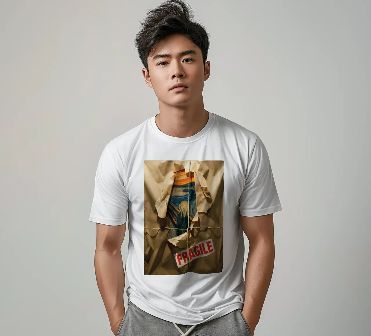 Fragile Scream t-shirt da Dikhotomy