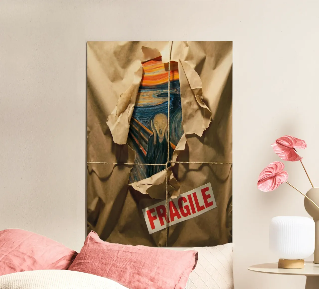 Fragile Scream carta hahnemühle da Dikhotomy