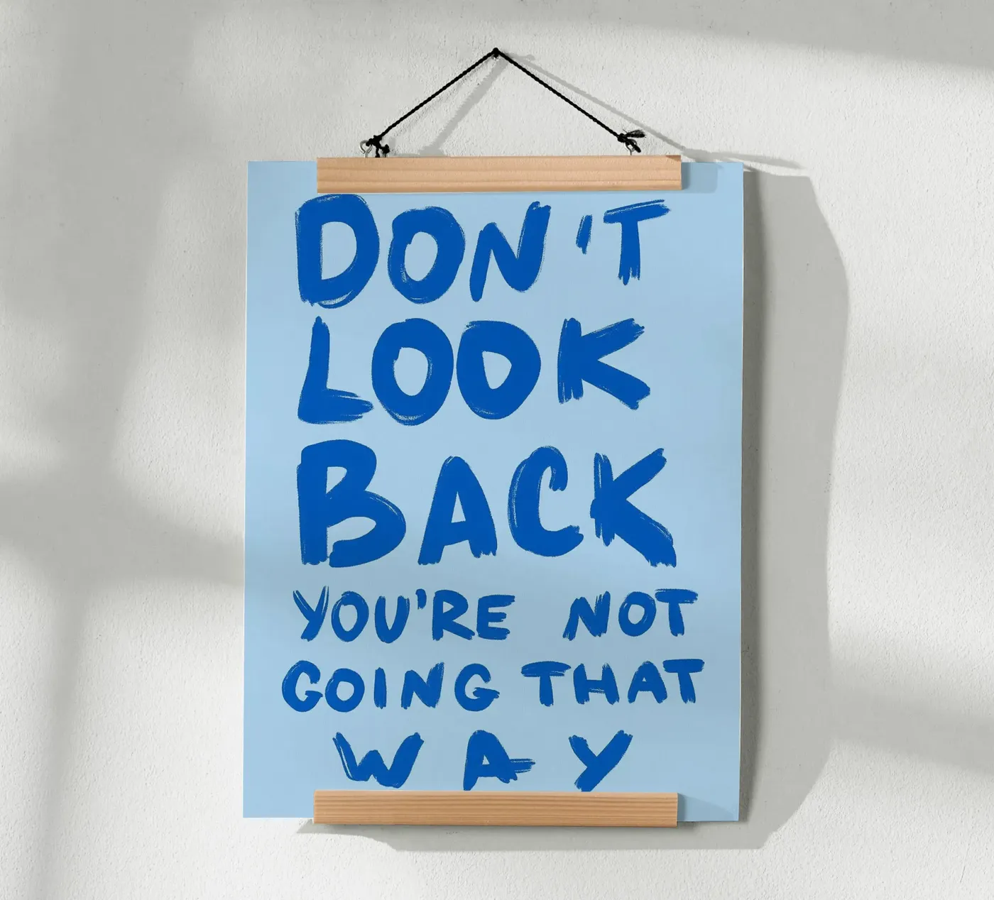 dont look back poster by the gondals