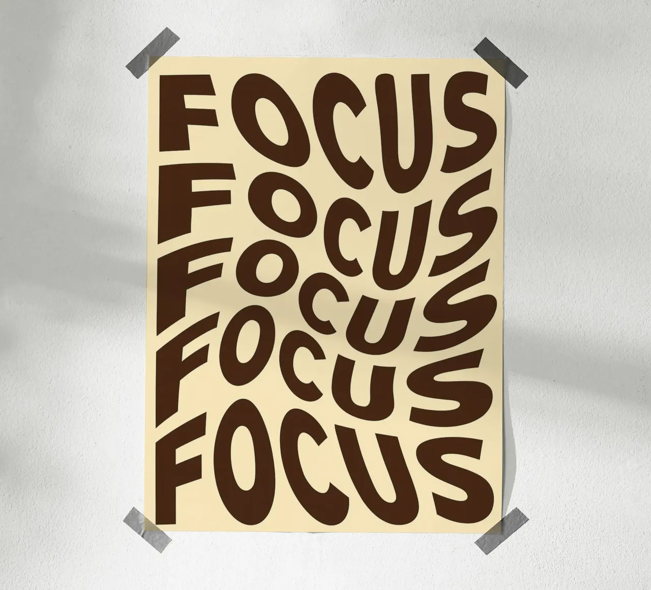 focus poster by the gondals