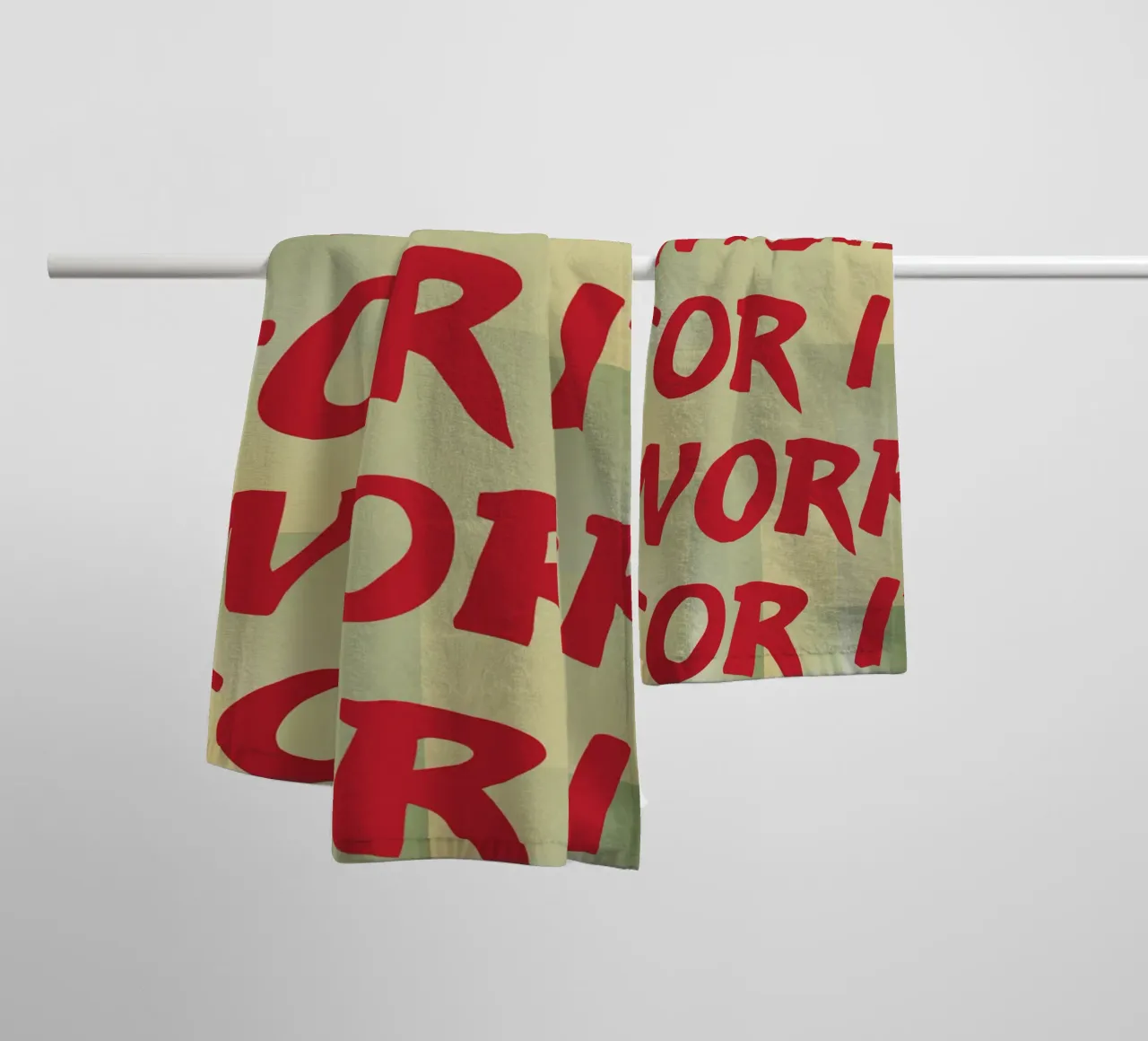 dont wish for it work for it towel by the gondals