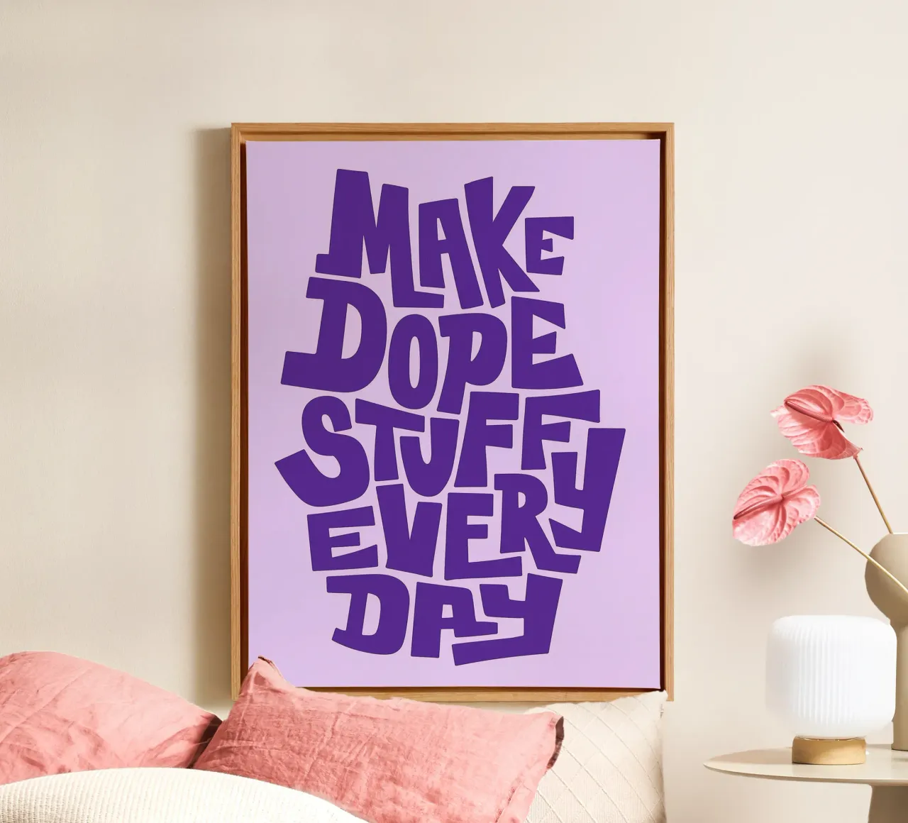 make dope stuff canvas by the gondals