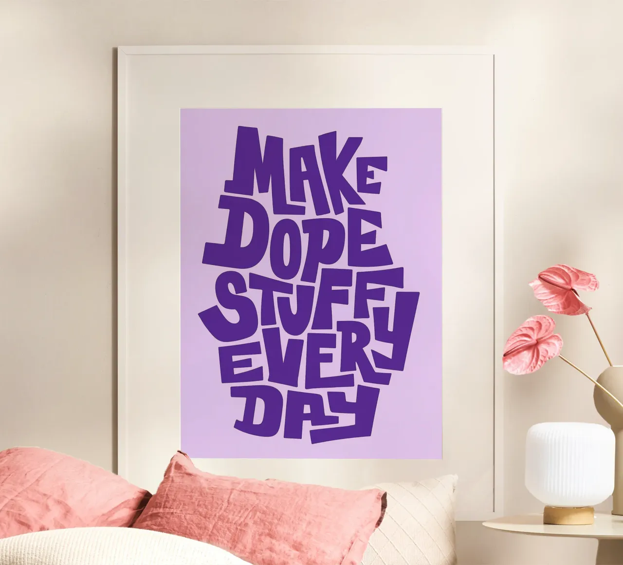 make dope stuff poster by the gondals