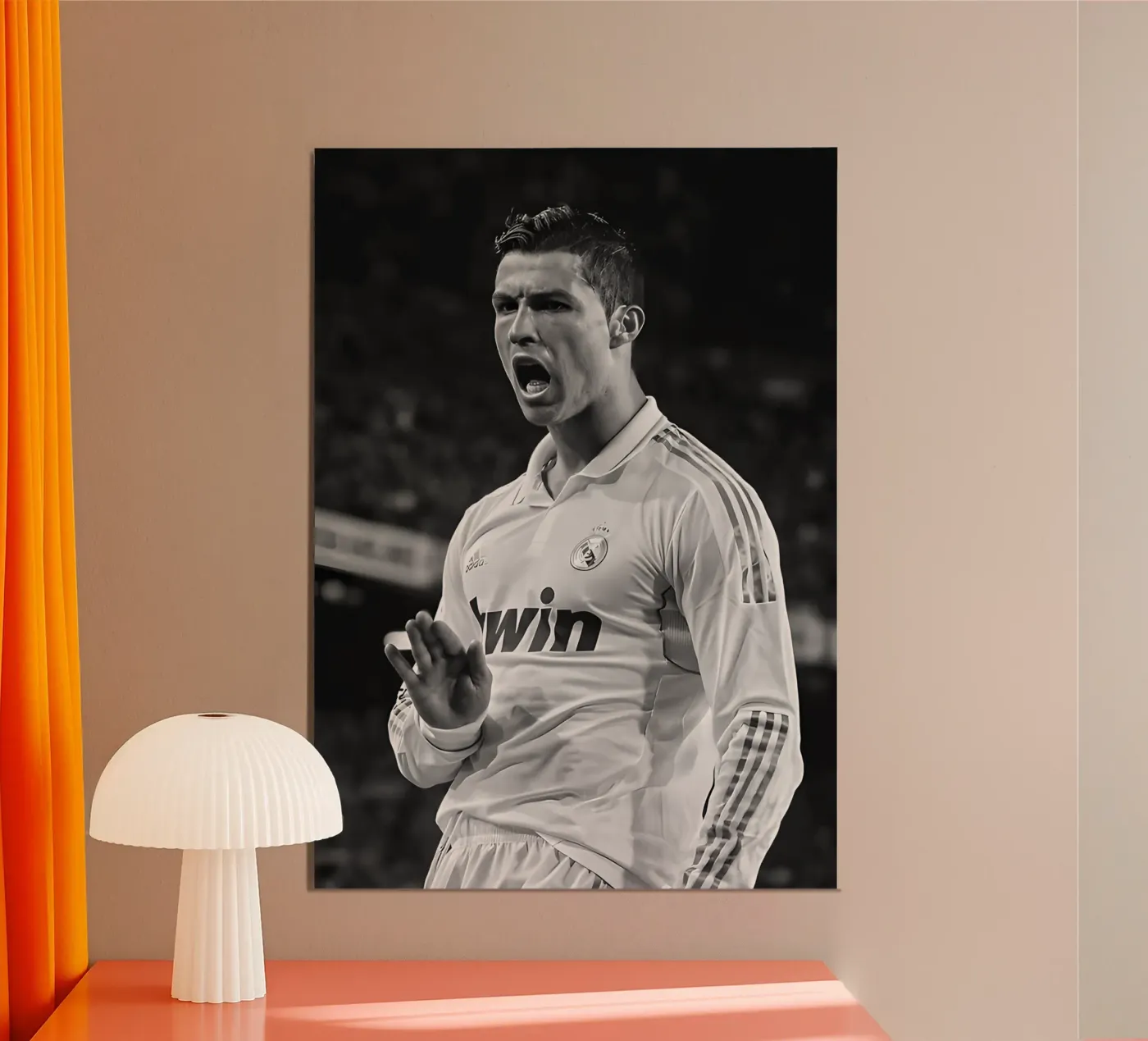 CR RM poster van Black White Poster